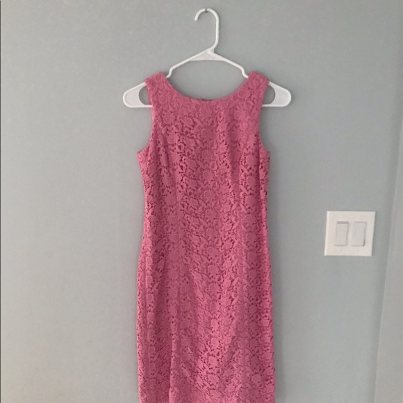Talbots Pink midi dress - Picture 3 of 5